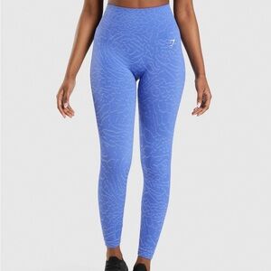 NEW Gymshark Adapt Animal Leggings - Court Blue